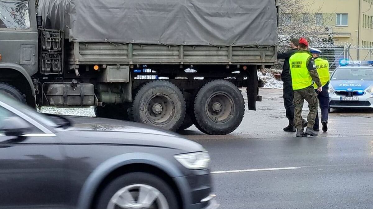 Policjanci z Żandarmerią Wojskową kontrolowali kierowców w Lublinie