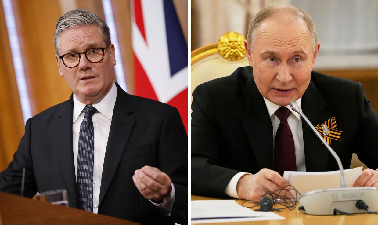 UK prime minister accuses Putin of shunning peace talks
