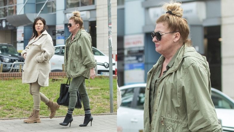 Beata Kozidrak spotkała się na mieście z córką