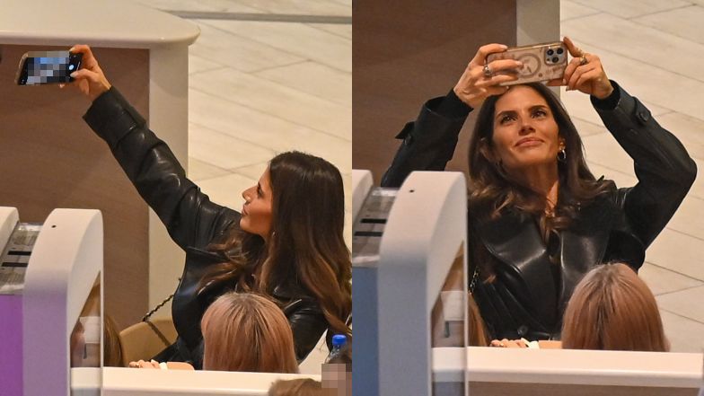 Weronika Rosati puszcza dymka w restauracji fast foodowej