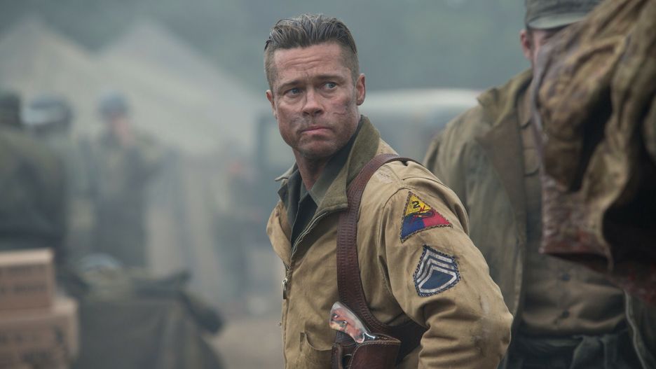 Kadry z filmu Fury
Brad Pitt in Fury (2014)  *Filmstill - Editorial Use Only* CAP/NFS Image supplied by Capital Pictures
CAP/NFS
