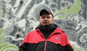 Kolejny mural Mariusza Warasa. Konkretny przekaz w sprawie pomocy Ukrainie