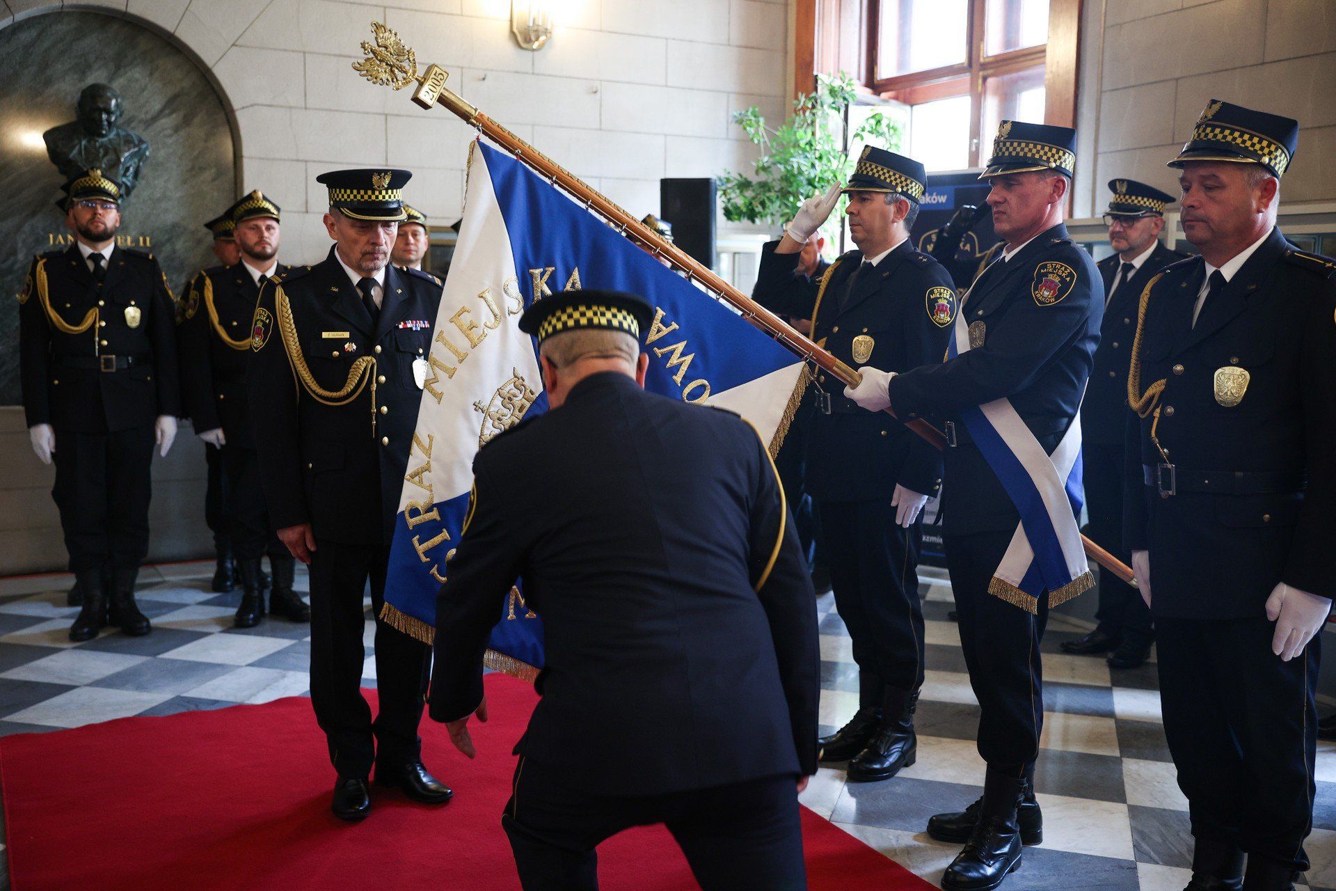 Uroczysta zmiana na stanowisku komendanta odbyła się w krakowskim magistracie