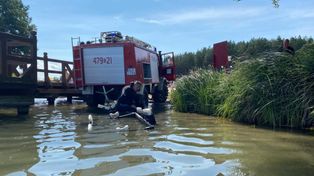 Tragedia nad jeziorem. Wpadli do wody, oboje nie żyją
