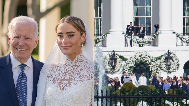 Wnuczka Joe Bidena zorganizowała huczny ślub w Białym Domu