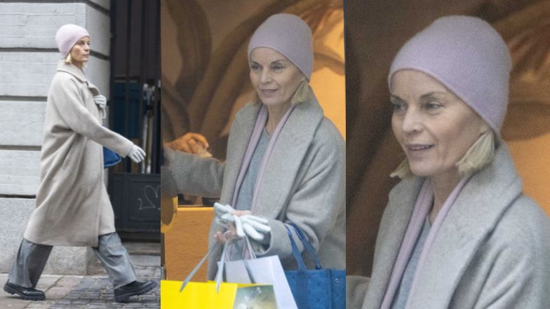 Naturalna Małgorzata Foremniak buszuje po sklepach