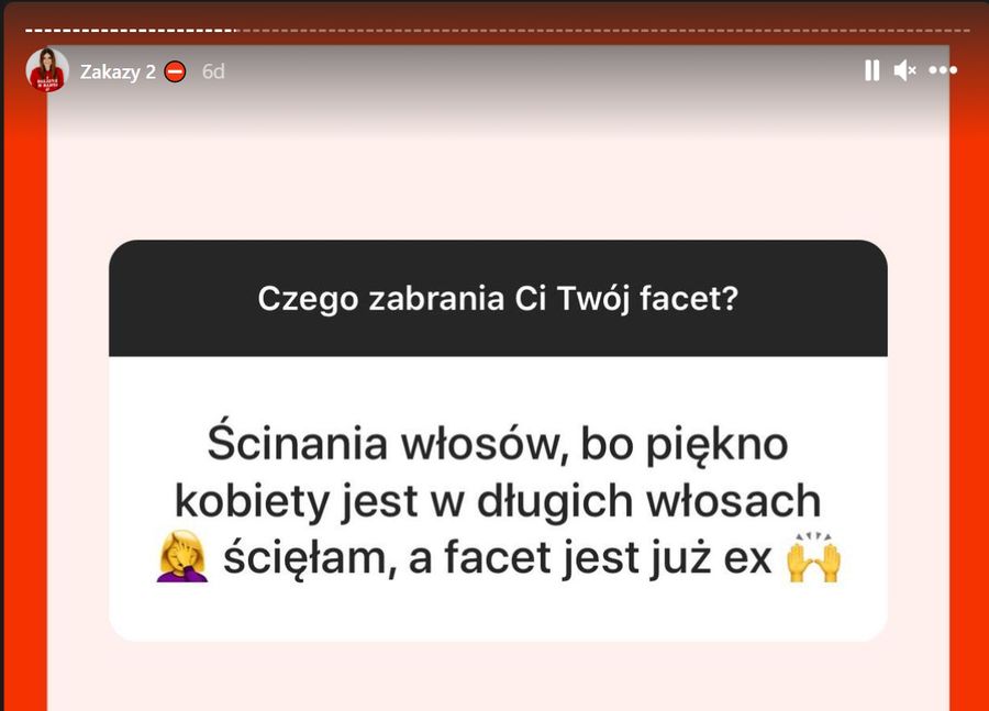 Blogerka zapytała swoich followersów "czego zabrania Ci Twój facet"