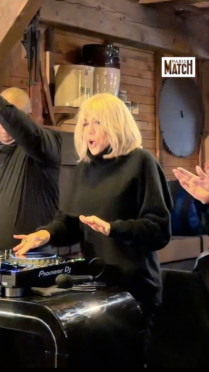 Brigitte Macron szaleje za DJ-ką