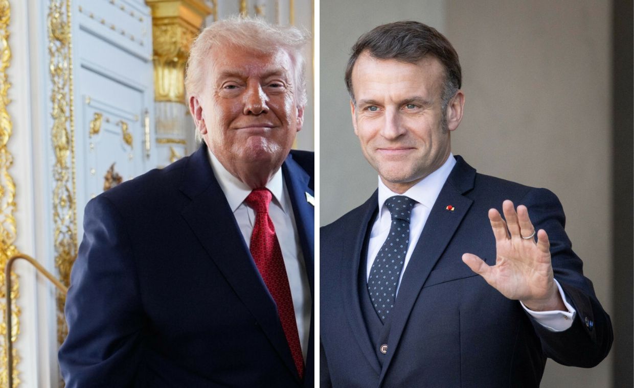 Trump opublikował SMS-a od Macrona. Dotyczy Grenlandii