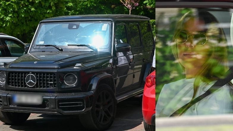 Ewa Chodakowska spaceruje z mężem, psem i Rolexem na nadgarstku