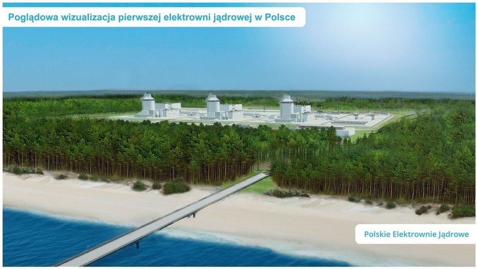 Pierwsza w Polsce elektrownia jądrowa ma powstać w gminie Choczewo