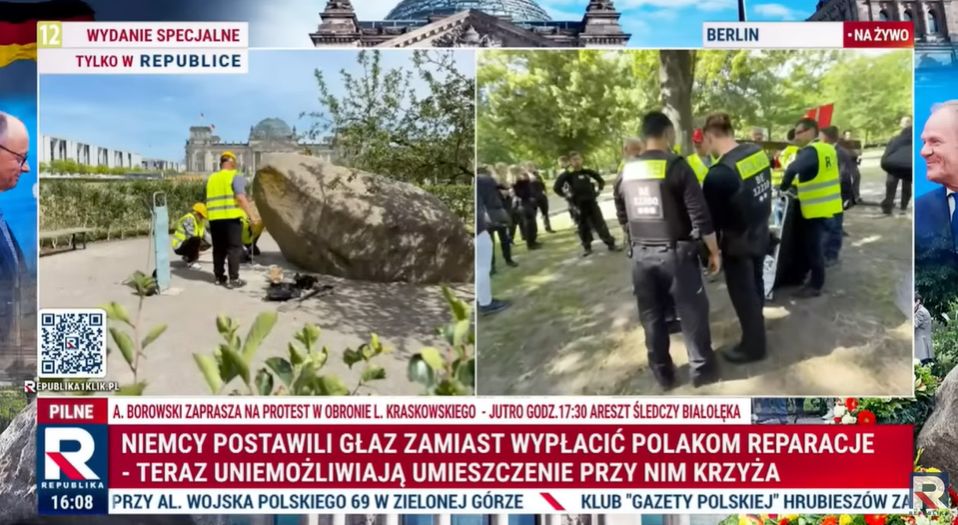 Interwencja policji w Berlinie