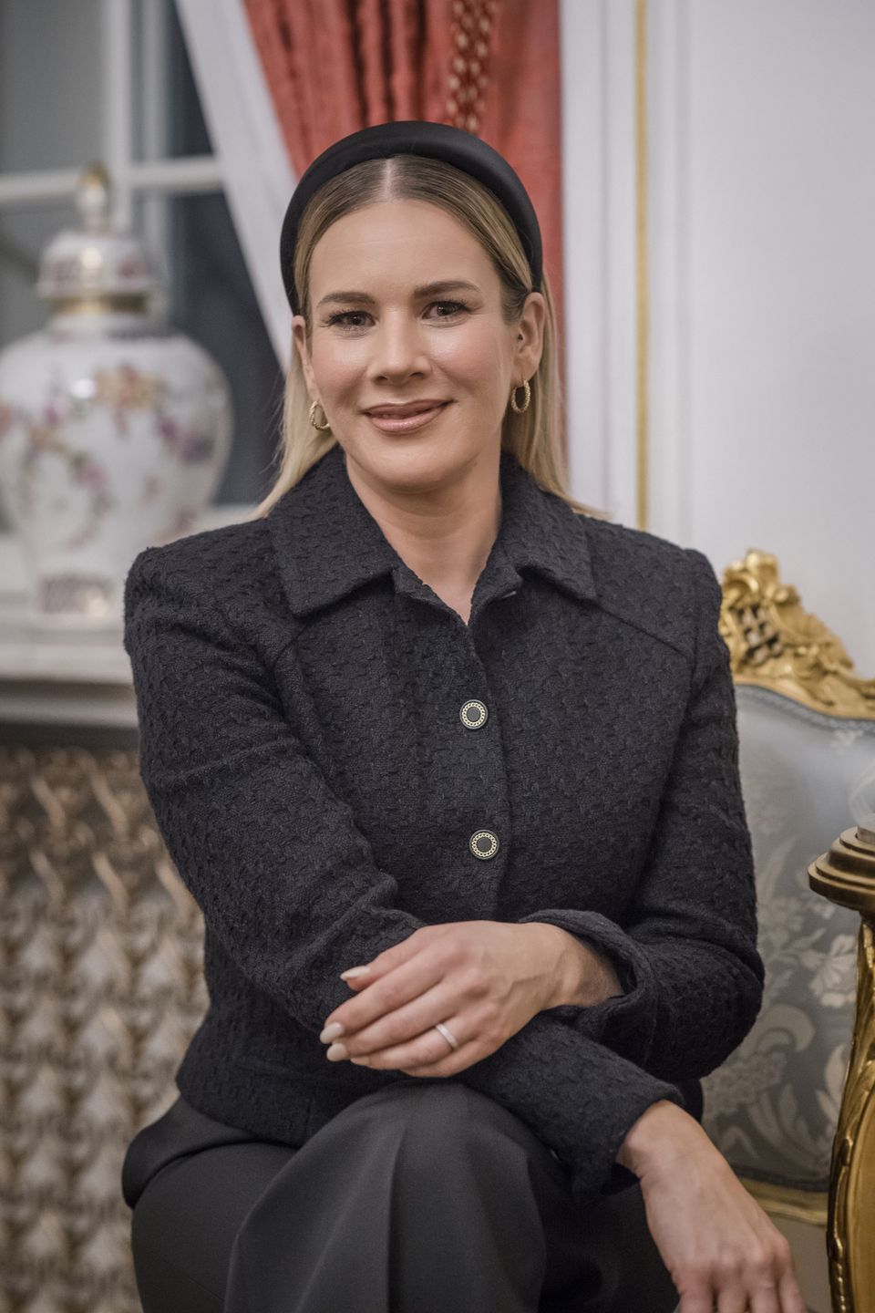 Marta Nawrocka - sukienka na szczytny cel, fot. Mieszko Piętka/AKPA