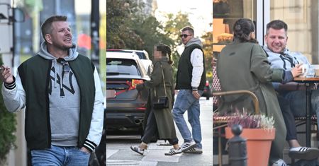 Filip Chajzer zaparkował audi na zakazie i pognał na ploteczki. Nie odmówił sobie puszczenia dymka