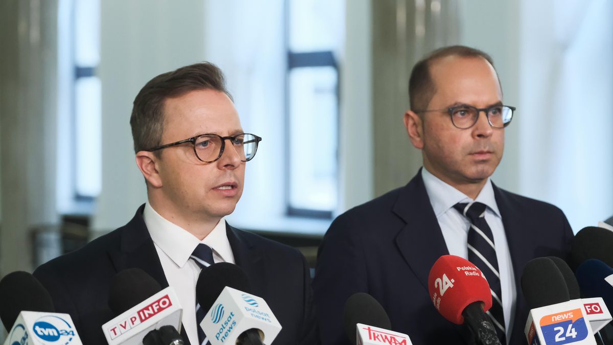 Michał Szczerba i Dariusz Joński 