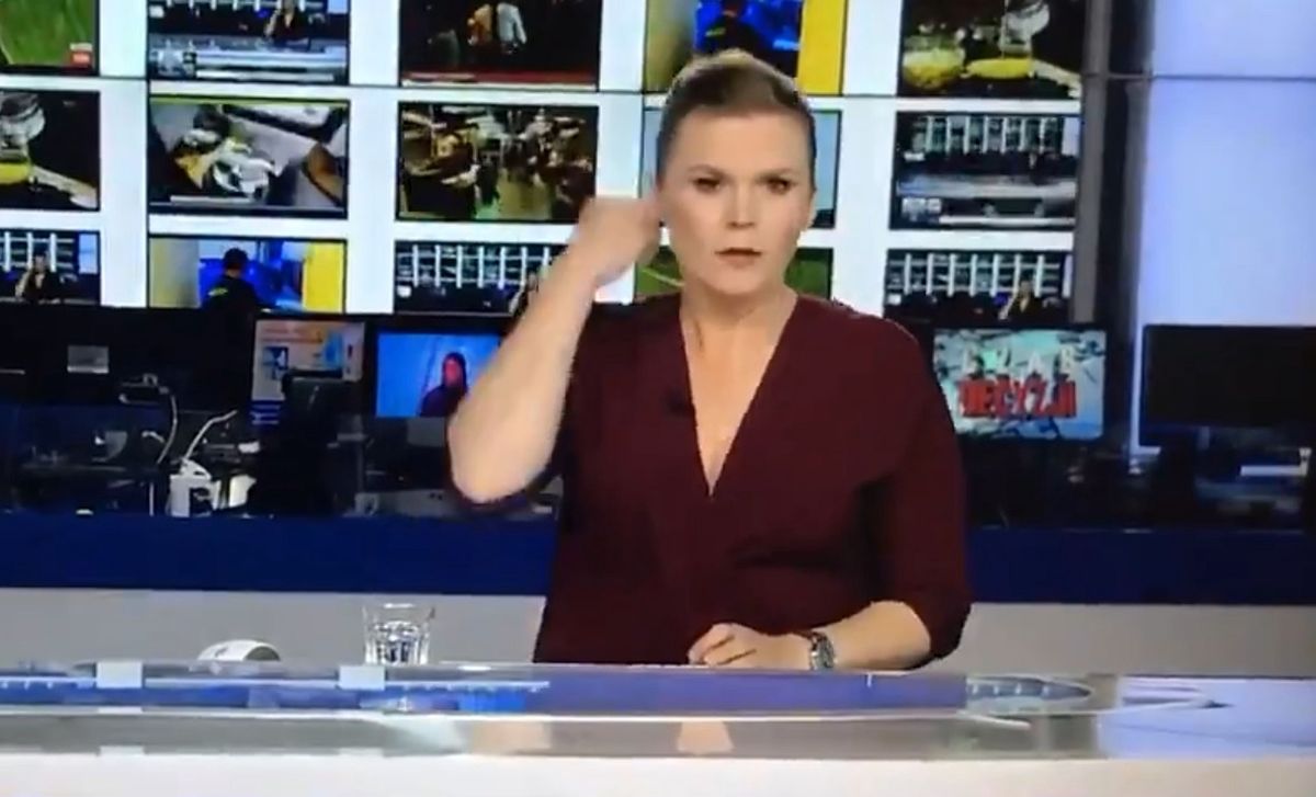 Prezenterka TVN24 zaliczyła wpadkę na antenie