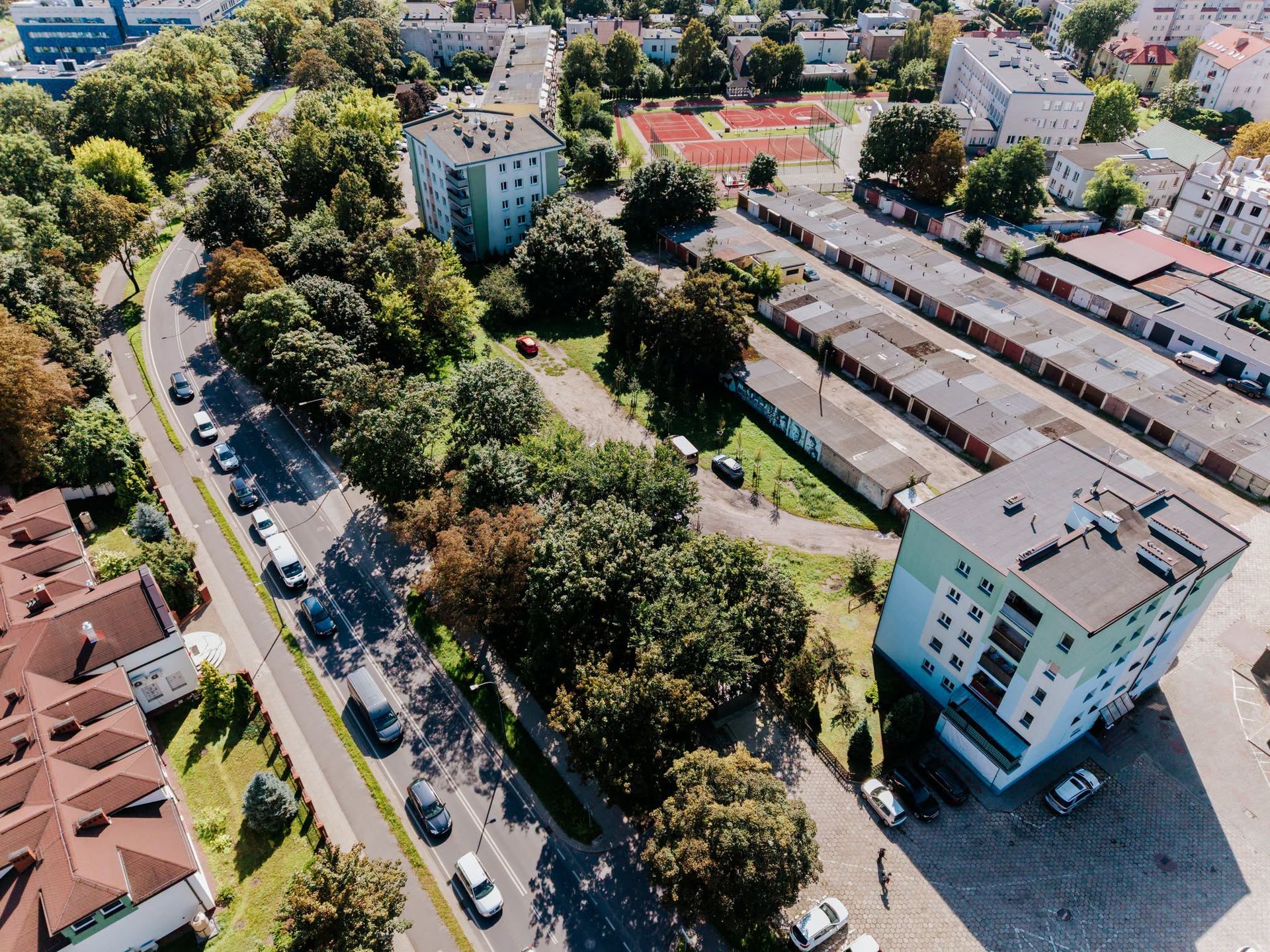 Teren zielony przy Al. Kilińskiego 