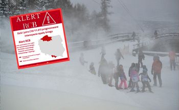 Alert RCB dla sześciu województw. "Zachowaj ostrożność"