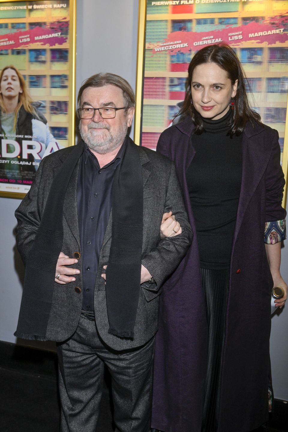 Anna Cieślak i Edward Miszczak wybrali się razem na premierę