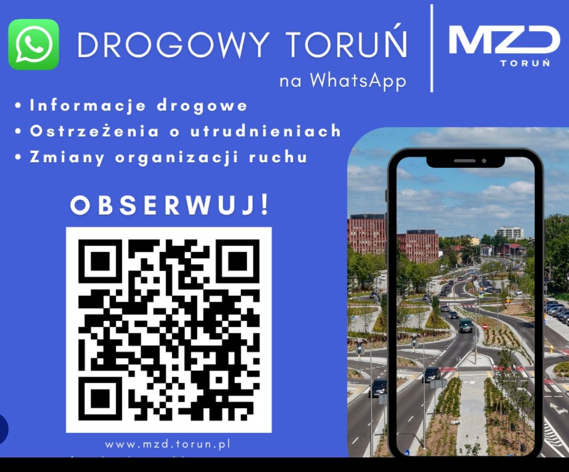 Kanał o sytuacji na drogach. 