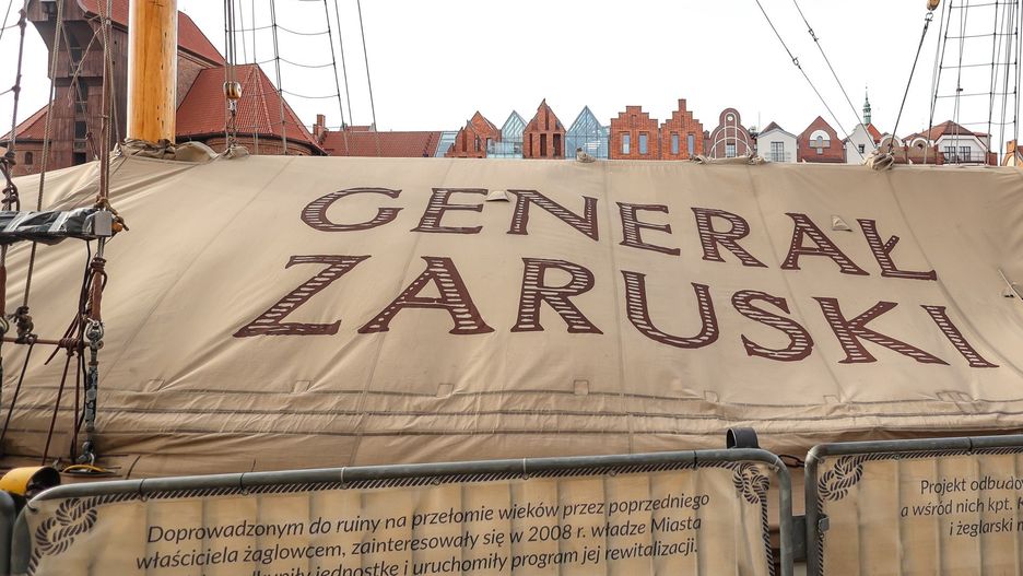 Zdjęcie &#34;Generała Zaruskiego&#34; z marca 2025 roku.