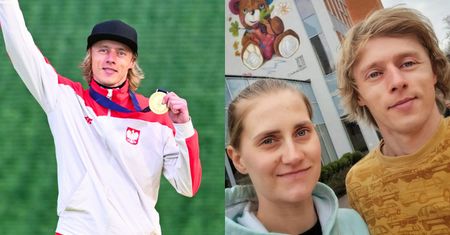 Dawid Kubacki zadedykował złoty medal żonie. Później zmienił zdanie