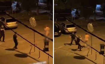 Biegał nago i uderzył policjanta. 18-latek z Ukrainy do deportacji