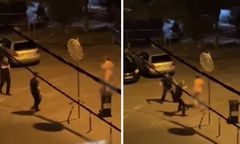 Ukrainiec biegał nago i uderzył funkcjonariusza. Policja chce deportacji dla 18-latka