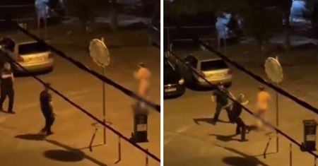 Ukrainiec biegał nago i uderzył funkcjonariusza. Policja chce deportacji dla 18-latka