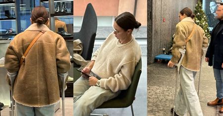 Niestrudzona Kinga Rusin myszkuje o kulach po luksusowym domu handlowym. Jej torebka kosztowała FORTUNĘ (ZDJĘCIA)