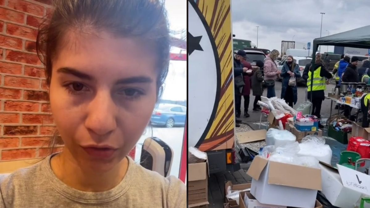 Ukraińska tiktokerka dziękuje Polakom