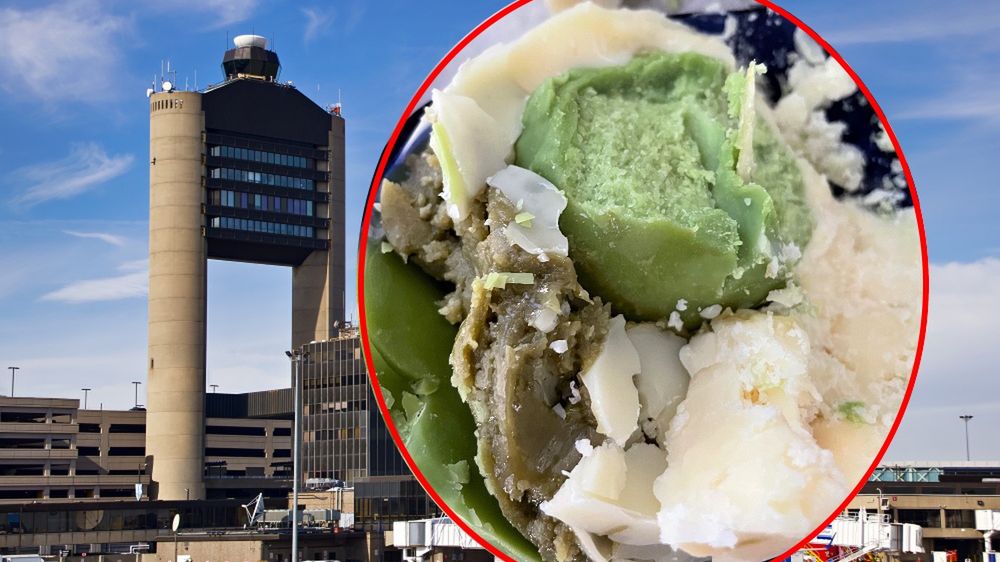 Pracownicy lotniska zaalarmowali dziwnym zapachem świeczki