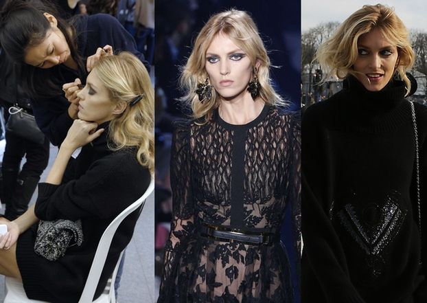 Anja Rubik na Tygodniu Mody w Paryżu! (ZDJĘCIA)