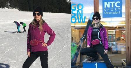 Ogórek chwali się feriami w niemieckim kurorcie. Jeździ po stoku z nerką Gucci za 4 TYSIĄCE! (FOTO)