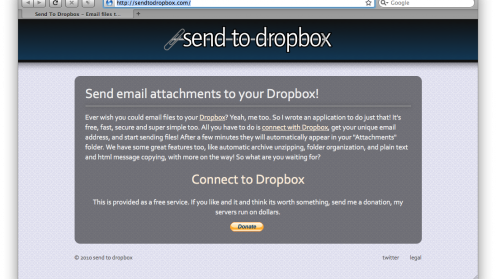 Chcesz mailować pliki do Dropboxa? Nic prostszego! 1