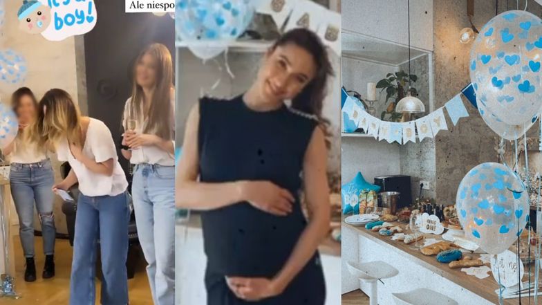 Ida Nowakowska bawi się z koleżankami na swoim BABY SHOWER. Urocze? (ZDJĘCIA)