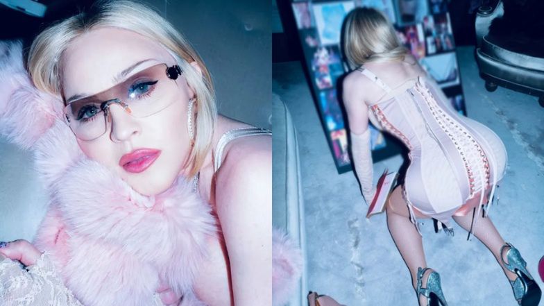 Madonna wygina się w studiu nagraniowym