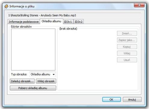 Winamp - dodajemy okładki albumów 2