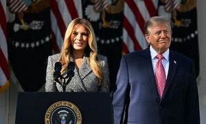 Melania wyprzedziła Donalda Trumpa. W tle Pokojowa Nagroda Nobla