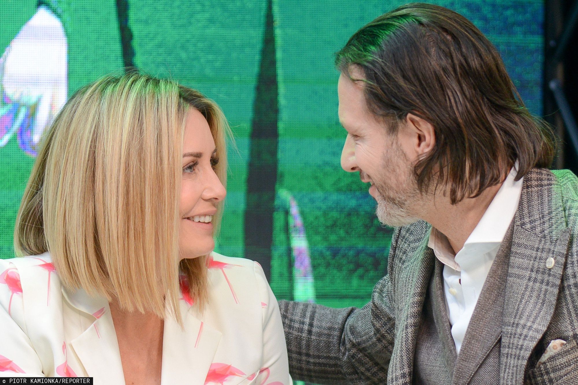 Małgorzata Rozenek i Radosław Majdan