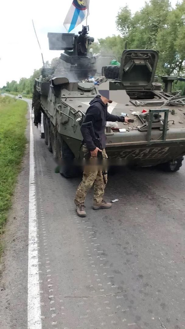 Pierwszy Stryker w rękach Rosjan. Woda na młyn propagandy Kremla