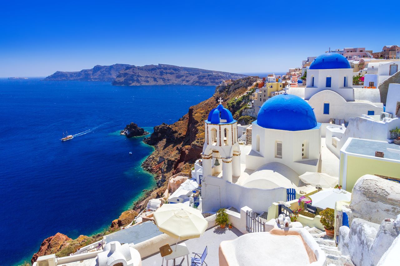 Santorini is one of the most enchanting places in Greece.