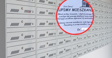 Zostawili kartkę w skrzynce. Takiej oferty jeszcze nie było