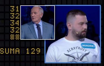 "Familiada". Strasburger pod wrażeniem: "Maciek, no co ty"