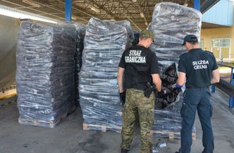 Przemyt papierosów w workach z węglem do grilla. Były warte 250 tys. zł