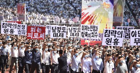 Korea Północna: "Chcemy zemsty". Kim Dzong Un wypędził tysiące ludzi na ulice