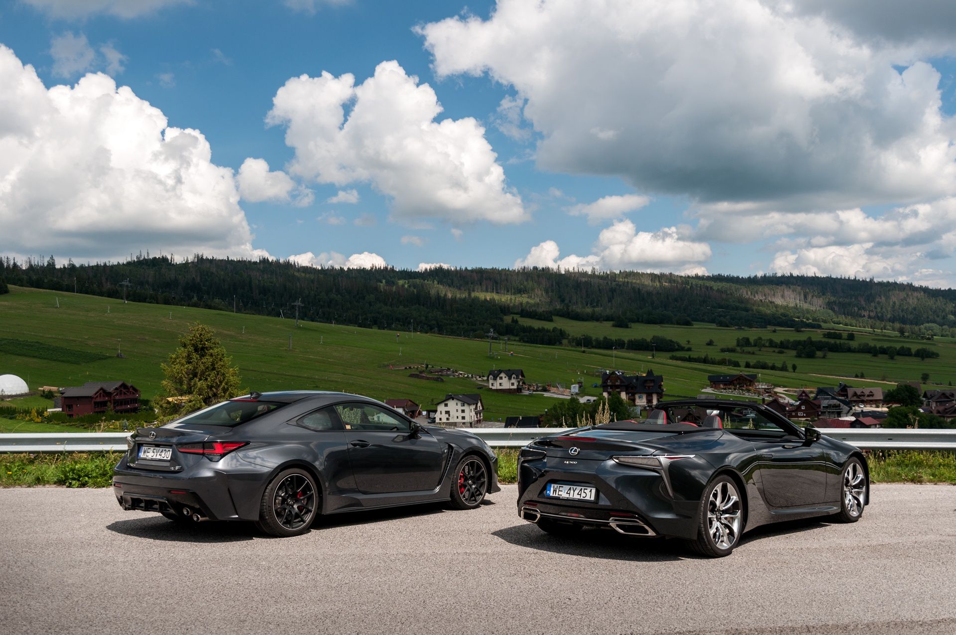 Lexusy w Tatrach
