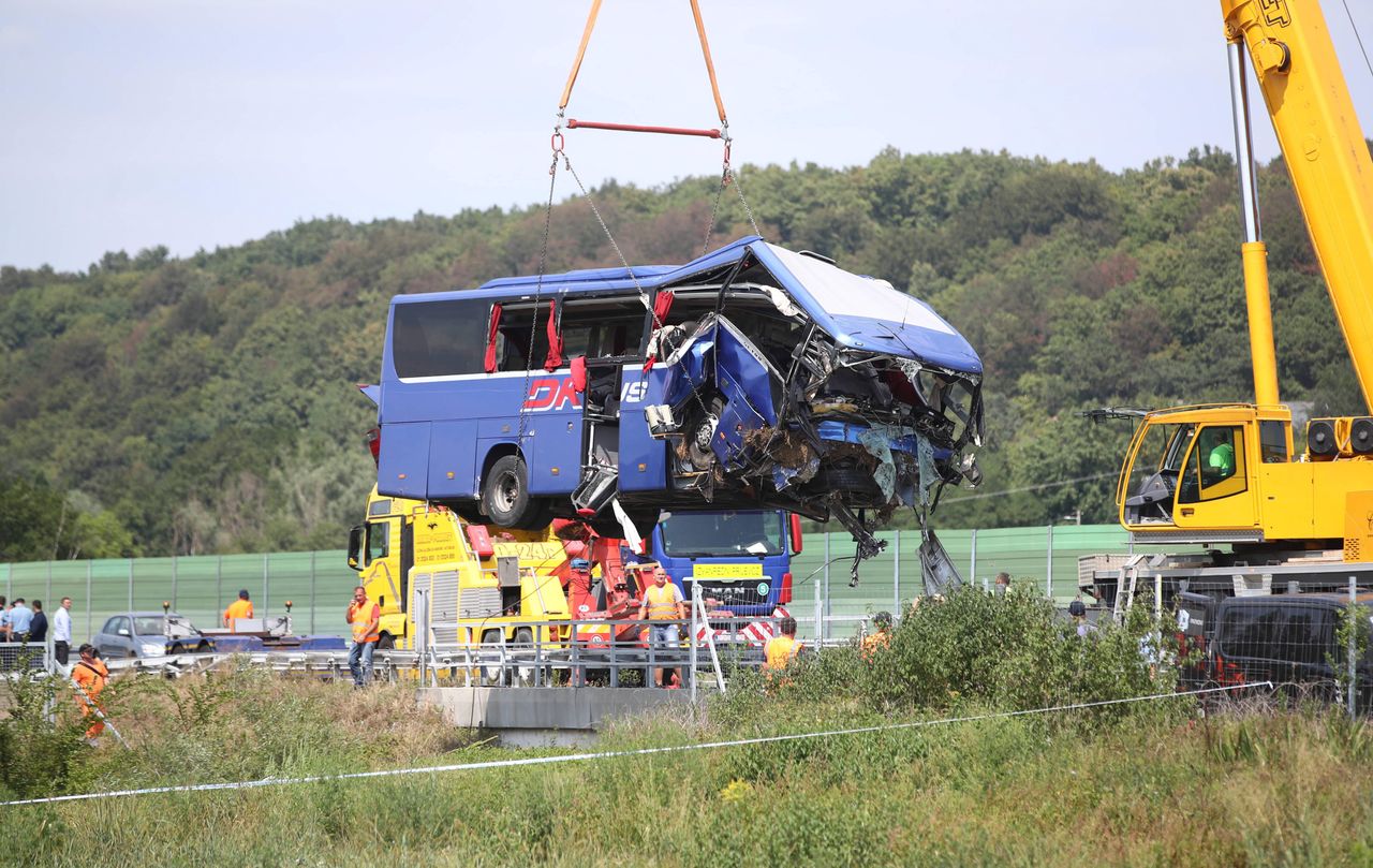 Katastrofa polskiego autokaru w Chorwacji. Nie żyje kierowca
