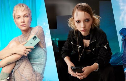 Krzysztof Zalewski, Ola Adamska i Kasix reklamują Motorolę