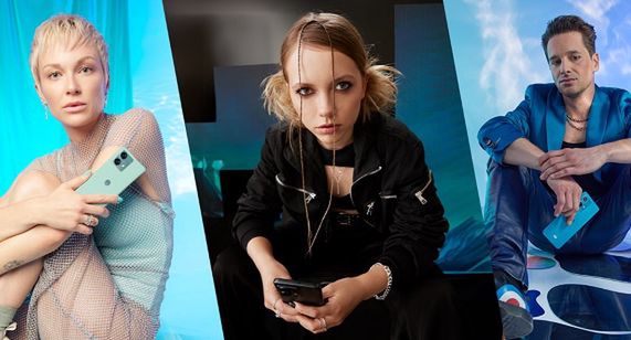 Krzysztof Zalewski, Ola Adamska i Kasix reklamują Motorolę